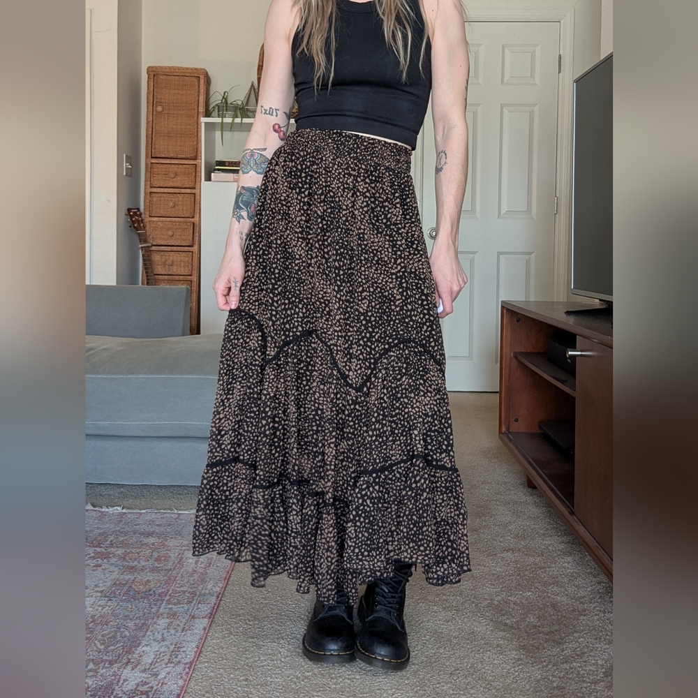 By Together western maxi skirt